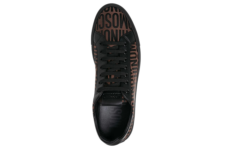 MOSCHINO Logo-jacquard Canvas Sneakers купить в интернет-магазине Yoocart с быстрой доставкой по России.