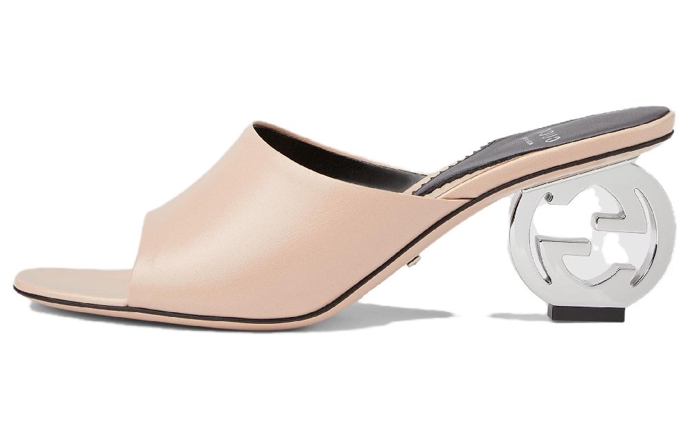 GUCCI Slide Slippers Women's Pink