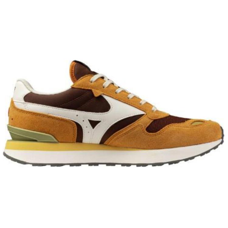 Mizuno RB87 Anti Slip Wear Resistant Low Top Running Shoes Unisex Brown