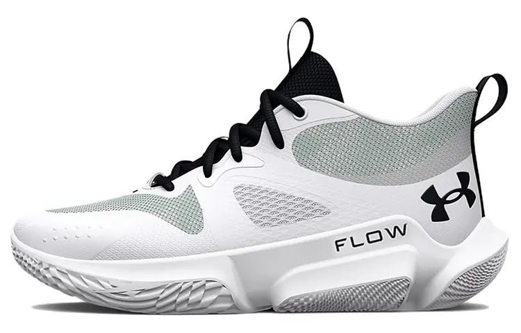 Under Armour Flow Breakthru 3 Basketball Shoes 'White Black' Women's