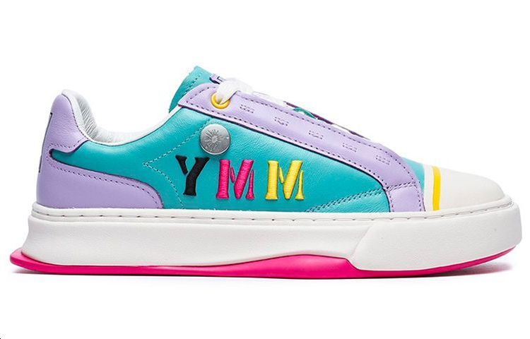 MIHARA YASUHIRO x FILA FM-4 -4 Wear-Resistant Low-Top Skateboard Shoes Women's Blue Green Purple купить в интернет-магазине Yoocart с быстрой доставкой по России.