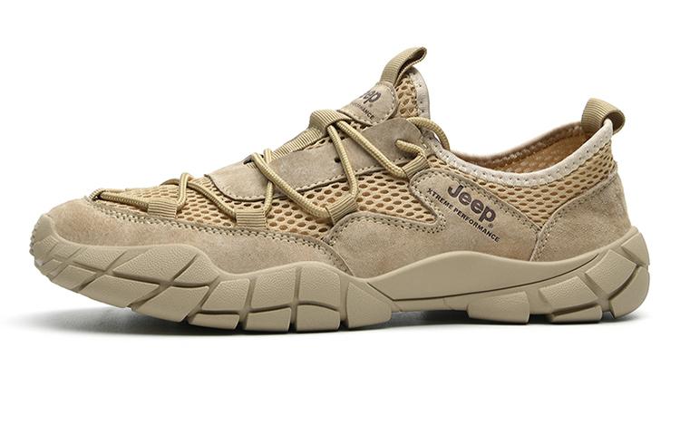 Jeep Cushioning Anti-Slip And Wear-Resistant Low-Top Trekking Shoes