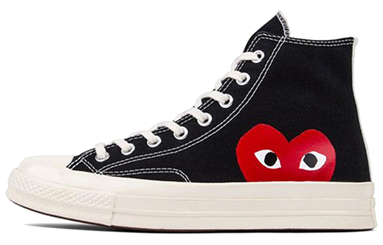 Converse Comme Des Garçons Play X Chuck 70 High 'Black'