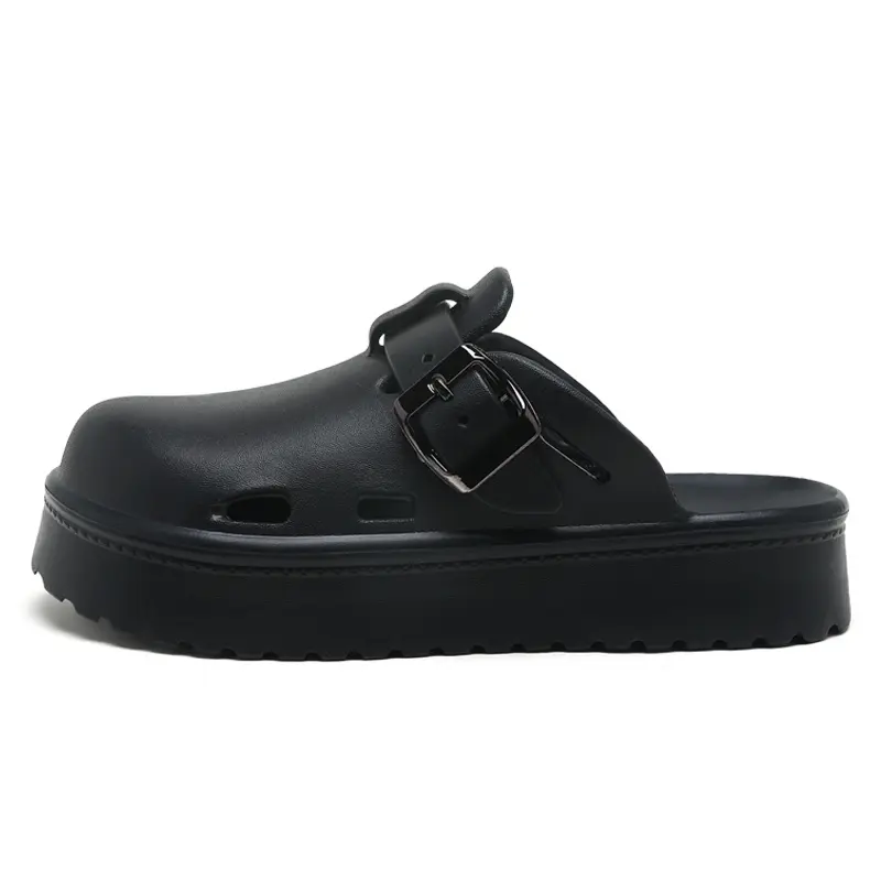 Jeep EVA Closed Toe Slippers Unisex Black