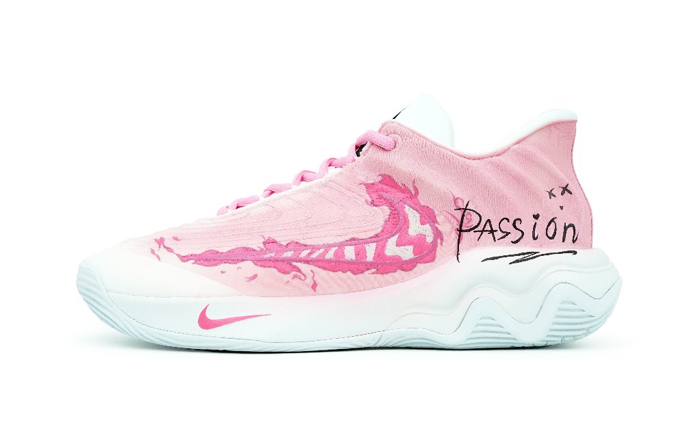 Nike Giannis Immortality Cushioned Anti-Slip And Wear-Resistant Lightweight Low-Top Skateboard Shoes Men's Pink