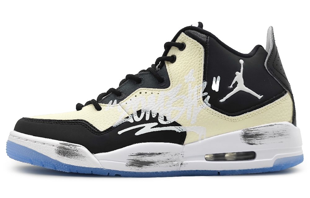 Jordan Courtside 23 Mid-Top Vintage Basketball Shoes Men's Lemon