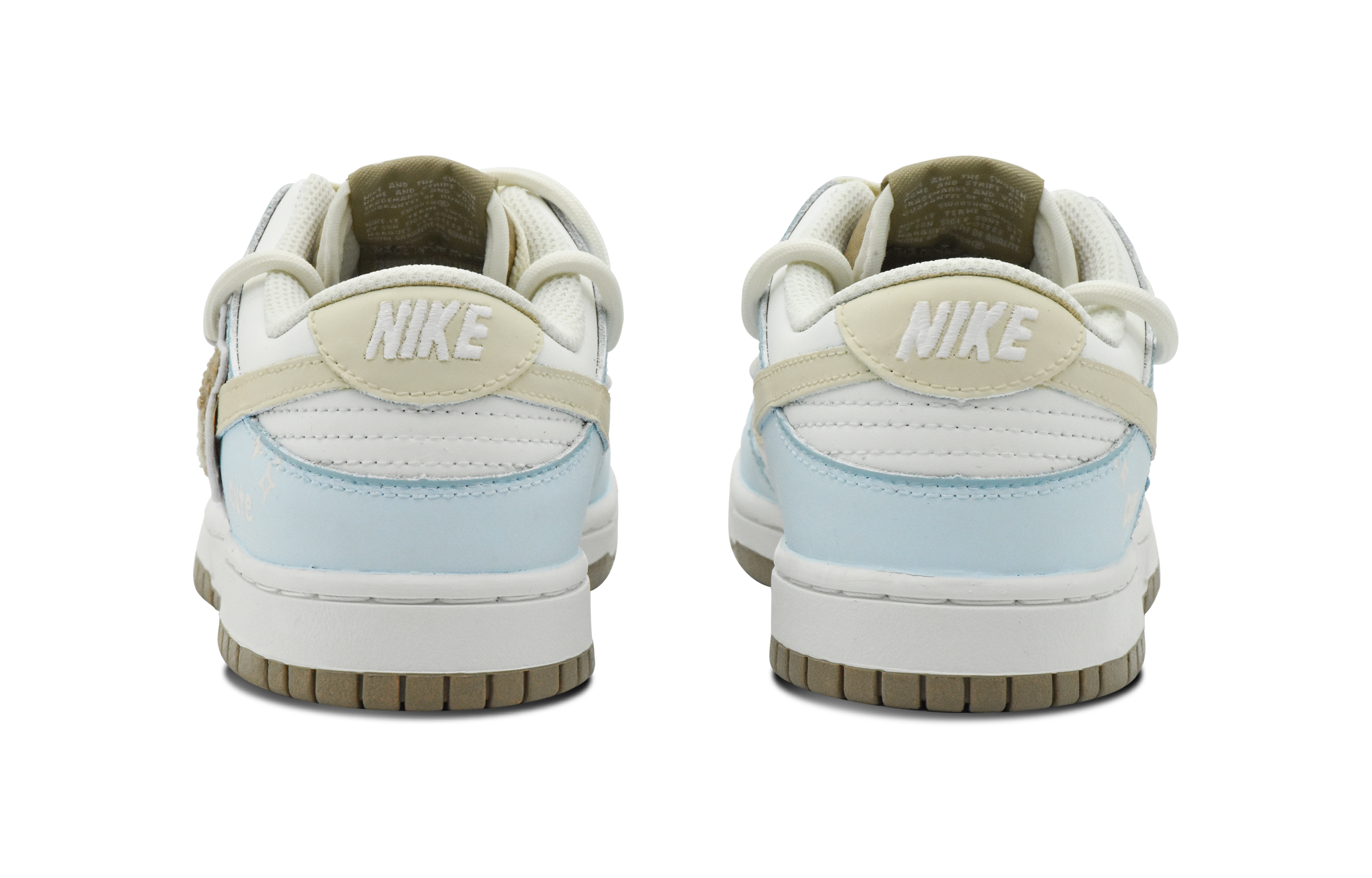 Nike Dunk Jelly Sheep Slip Resistant Low Top Skateboard Shoes Unisex White Blue купить в интернет-магазине Yoocart с быстрой доставкой по России.