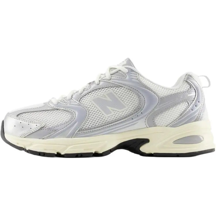 New Balance NB 530 Abrasion Resistant Casual Shoes Unisex Silver Gray