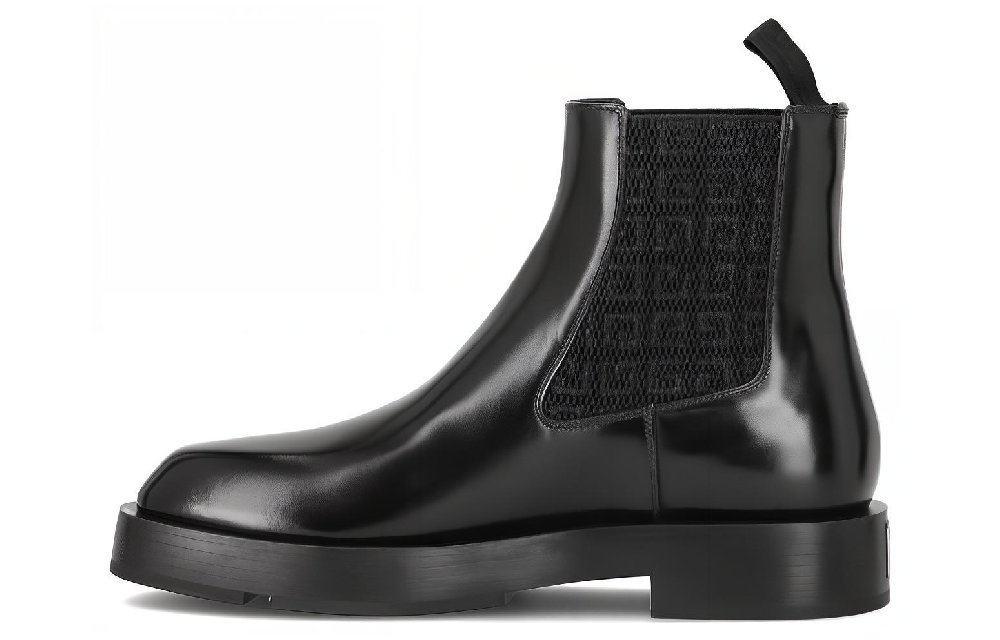 GIVENCHY Short Chelsea Boots Men's Black