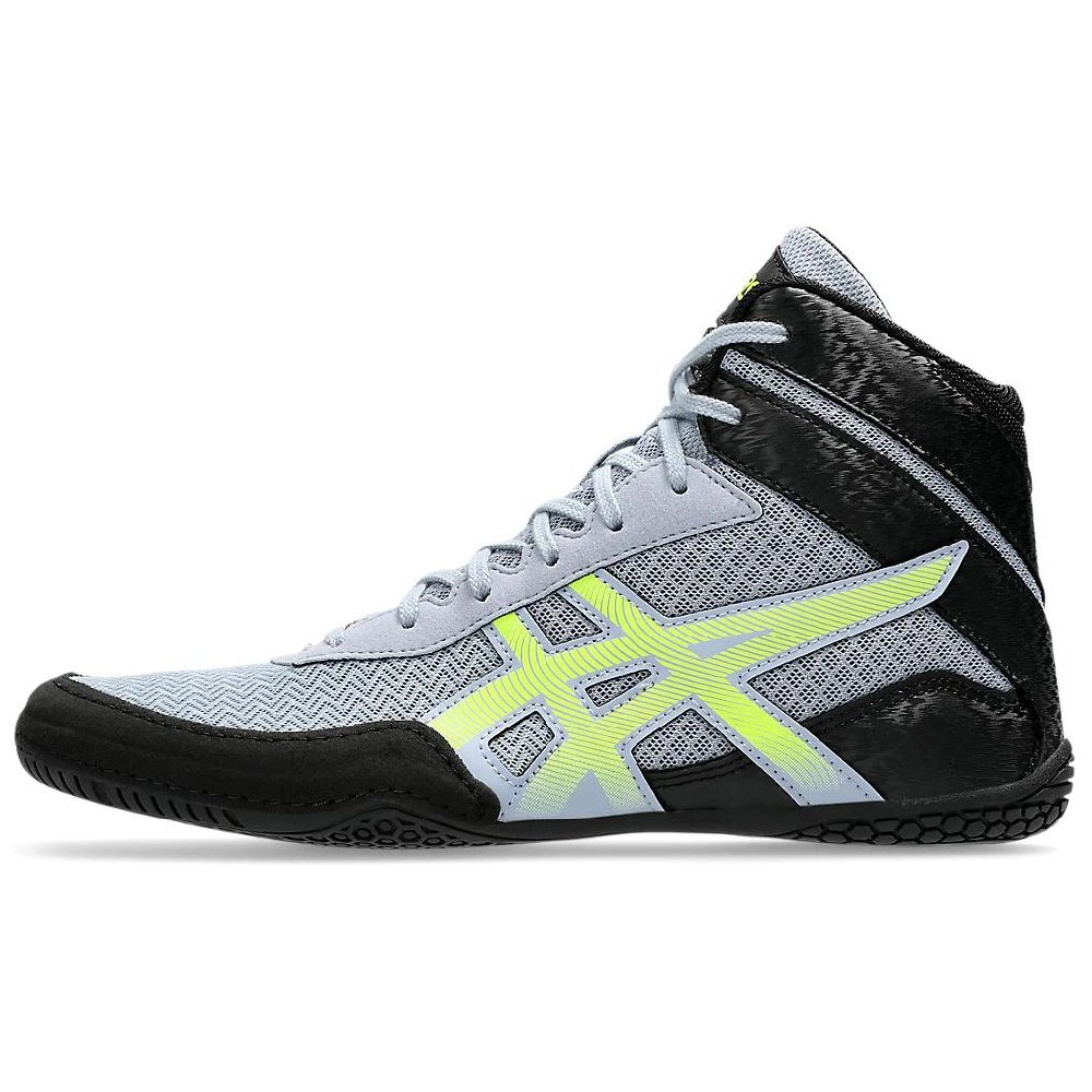 Asics Matcontrol 3 Grey Blue Safety Yellow