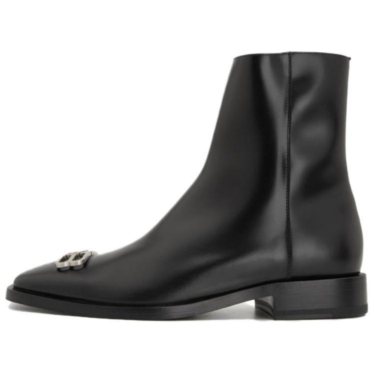 Balenciaga Rim Ankle Boots Men's Black