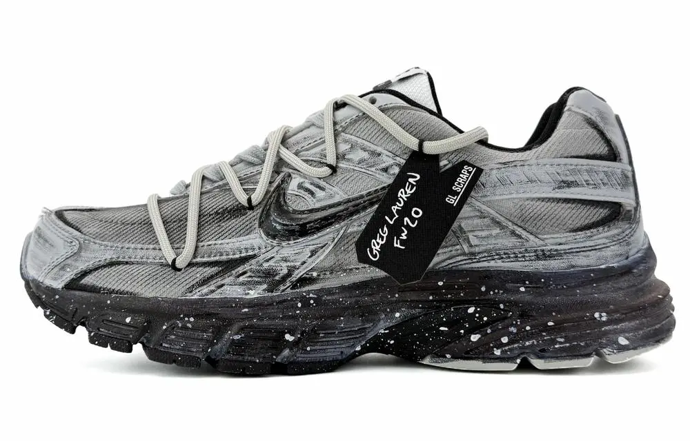 Nike Initiator Cushioning, Wear Resistant Low top Casual Running Shoes Unisex Gray