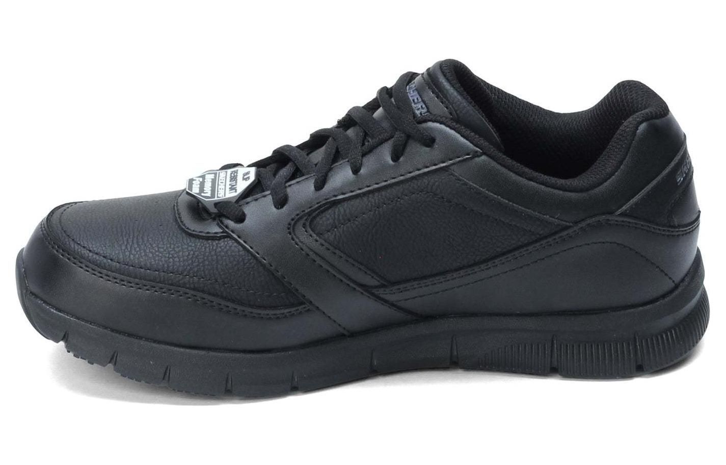 Skechers Abrasion Resistant Low top Running Shoes Men's Black
