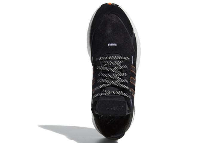 Adidas Nite Jogger Core Black Solar Orange купить в интернет-магазине Yoocart с быстрой доставкой по России.