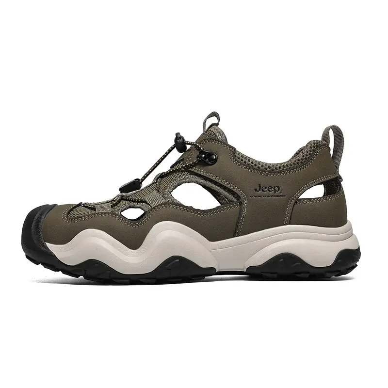 Jeep River Trekking Shoes Men's Khaki