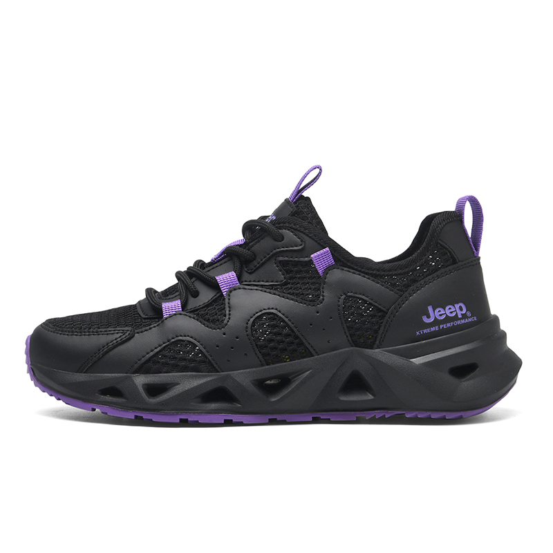 Jeep River Trekking Shoes Women's Black Purple