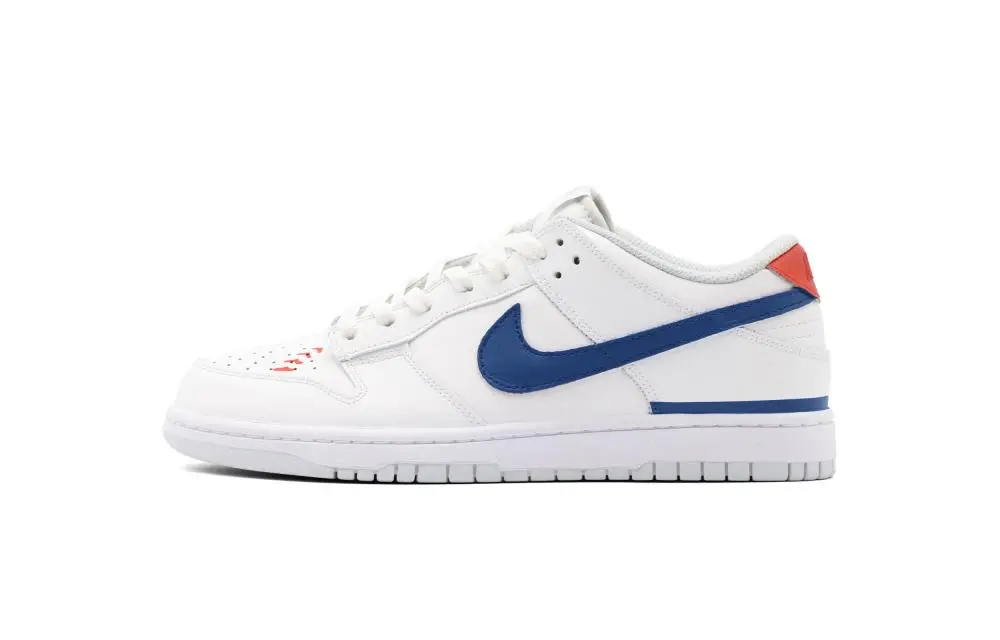 Nike Dunk Los Angeles Lightning Low Top Skateboard Shoes Unisex White Blue