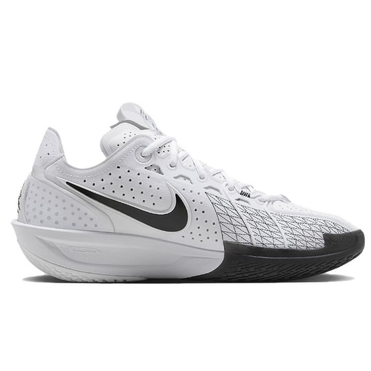 Nike Air Zoom G.T. Cut 3 Cushioning Anti-Slip And Wear-Resistant Coverage Low-Top Basketball Shoes Men's White купить в интернет-магазине Yoocart с быстрой доставкой по России.