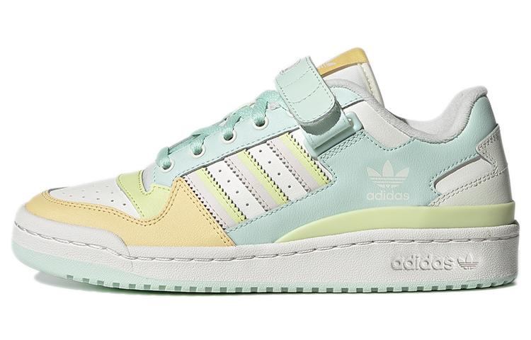 Adidas Forum Low Premium White Blue Yellow Women's
