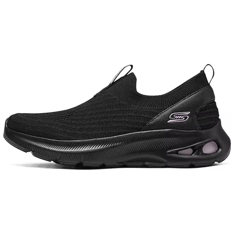 Skechers Bob's Breathable Low-Top Casual Shoes Women's Black