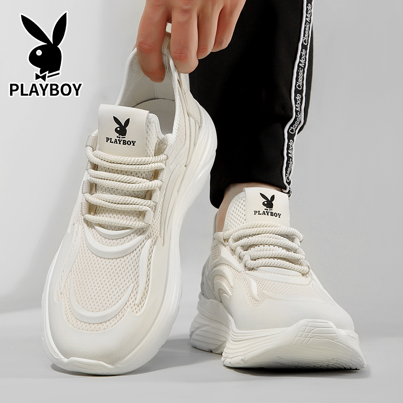 Playboy Playboy Breathable Low-Top Casual Shoes Men's купить в интернет-магазине Yoocart с быстрой доставкой по России.