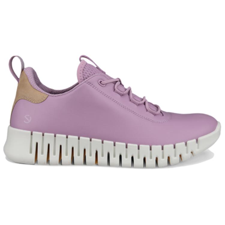 Ecco Abrasion Resistant Low Top Casual Shoes Women's Purple купить в интернет-магазине Yoocart с быстрой доставкой по России.