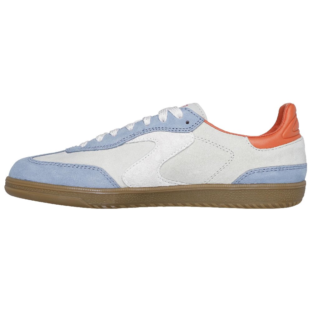Skechers Hotshot Abrasion Resistant Low top Skateboard Shoes Women's Light Blue White