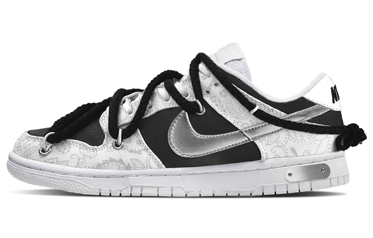 Nike Dunk Skateboard Shoes Women's Low-Top White/Black