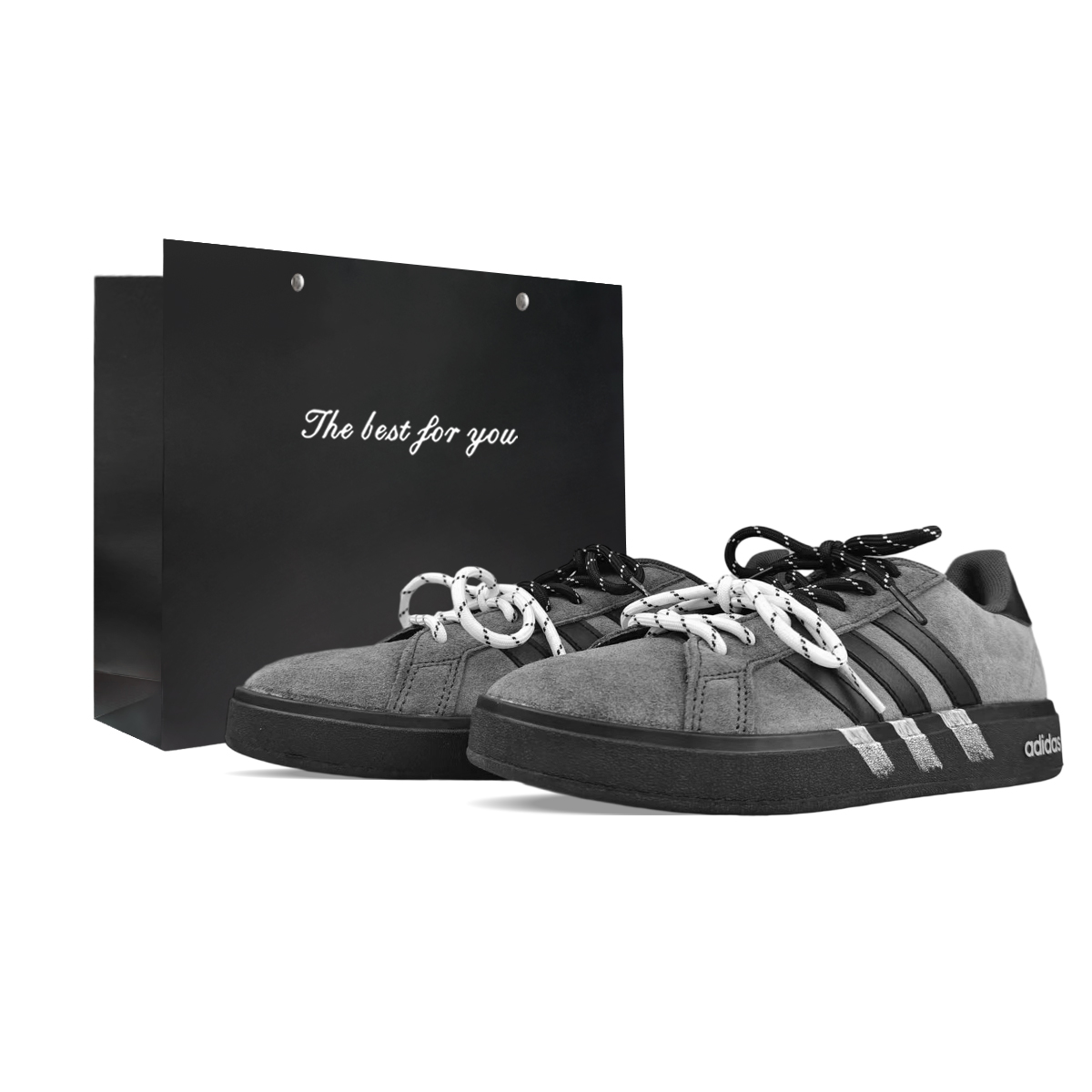 Adidas Grand Court Base 00s Low top Skateboard Shoes Unisex