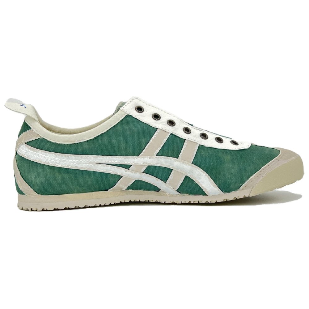 Onitsuka Tiger MEXICO 66 Anti-Slip And Wear-Resistant Breathable Low-Top Casual Shoes Unisex Turquoise