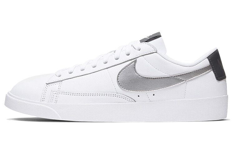 Nike Blazer Low Le 'White Metallic Silver' Women's