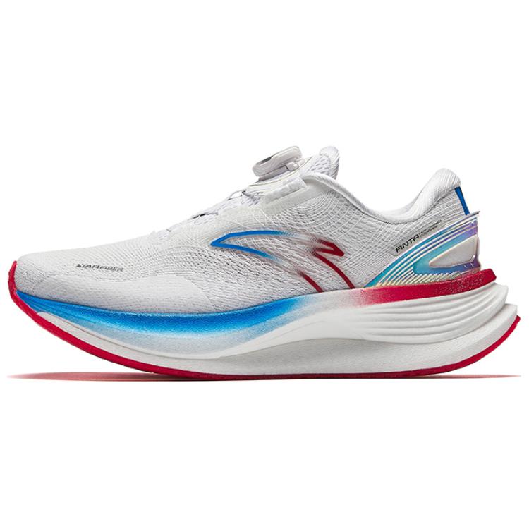 Anta Champion 3rd Gen PRO Wear-Resistant Low-Top Running Shoes Women's White Blue Red