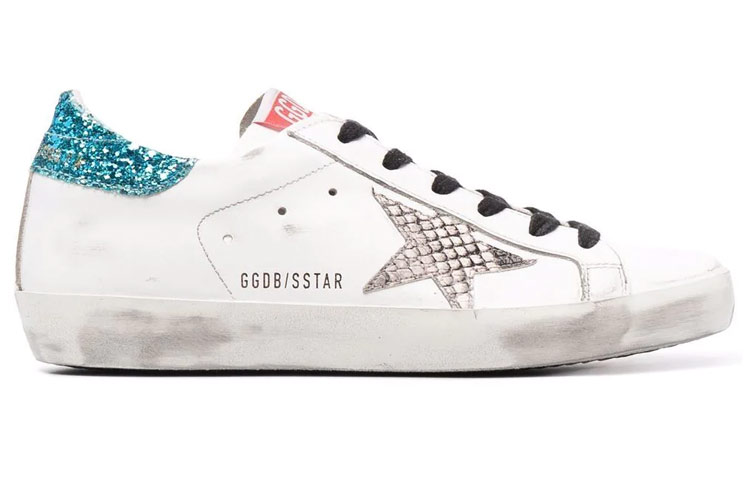 Golden Goose Super Star Stylish Skateboarding Shoes Women's White