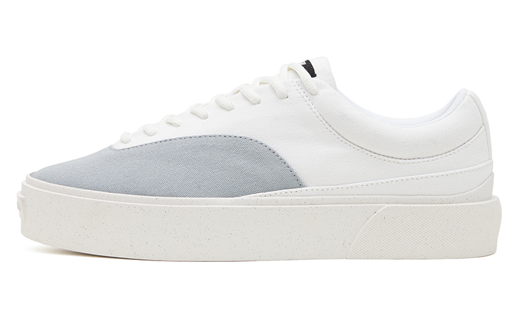 EQLZ EQUALIZER Fault Low Top Skateboard Shoes Unisex White Gray