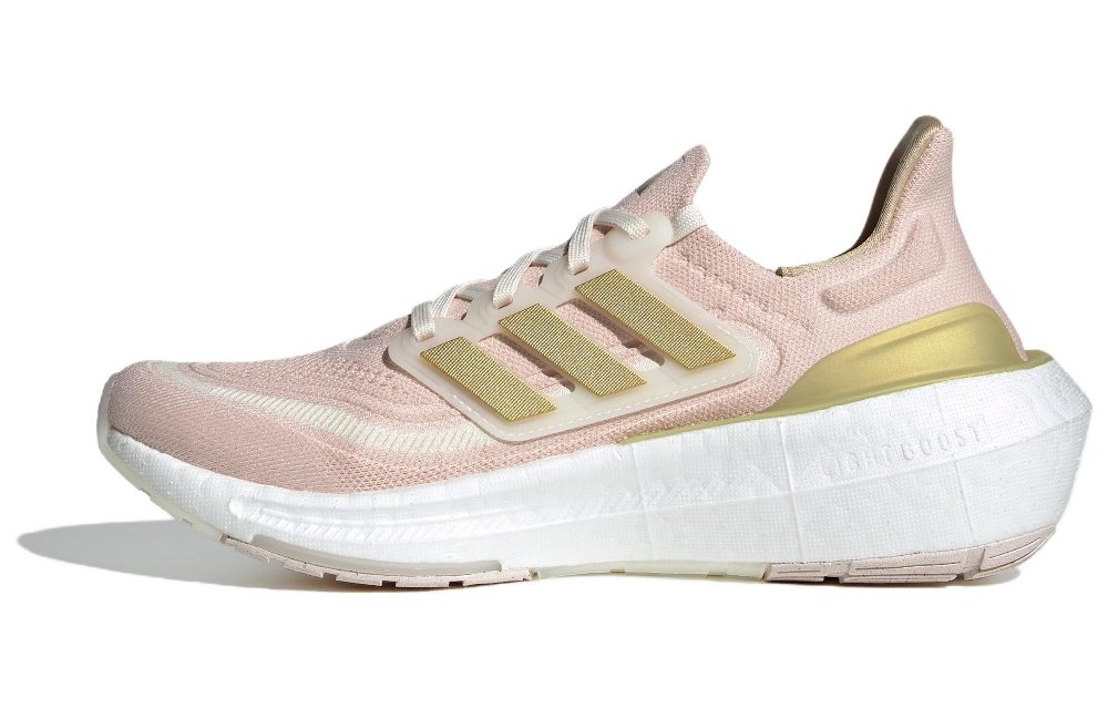 Adidas Ultra Boost Light Wonder Quartz Gold Metallic Chalk White Women's