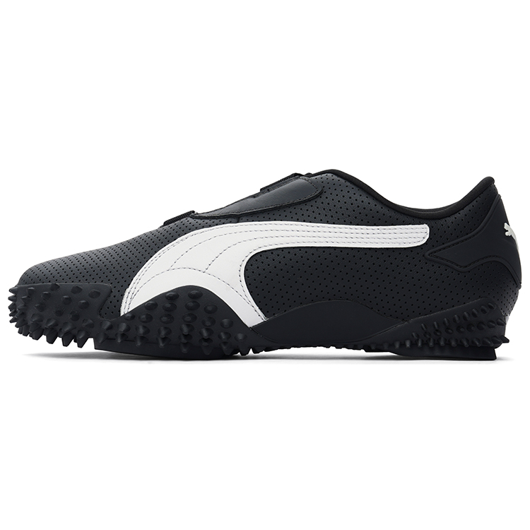 PUMA Mostro Perforated Leather Black White
