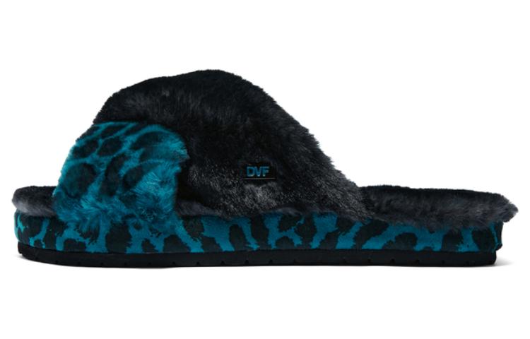 Skechers Slide Slippers Women's Black Blue