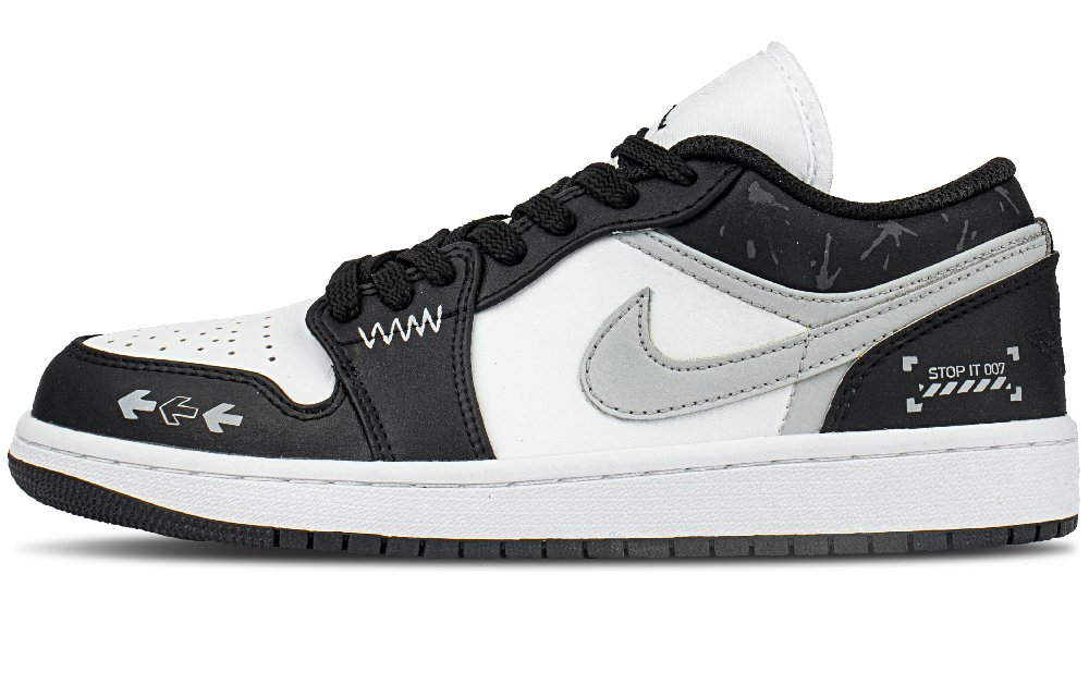 Jordan Air Jordan 1 Shock Absorbers Low Top Vintage Basketball Shoes Unisex Black
