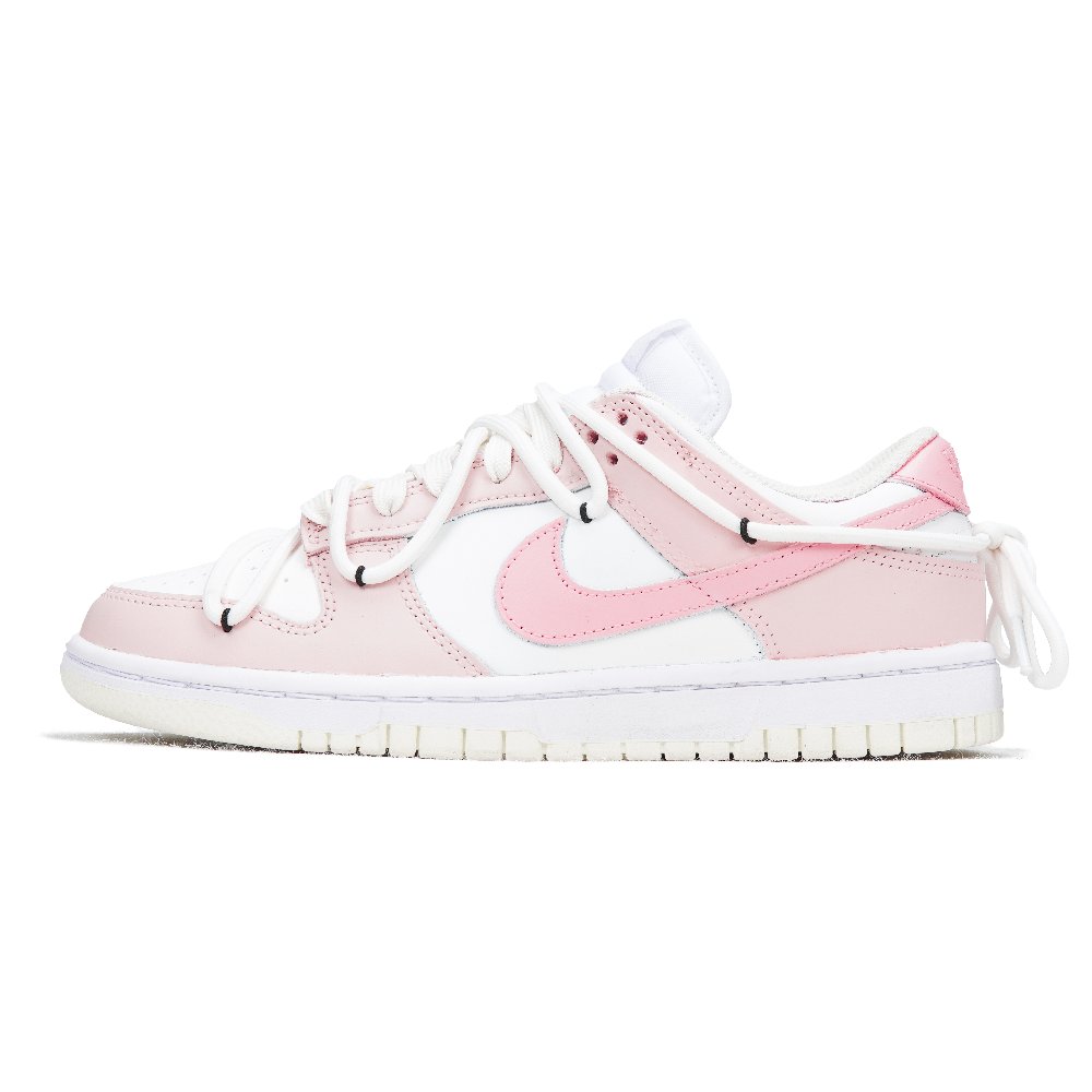 Nike Dunk Low Top Skateboard Shoes Women's Light Pink