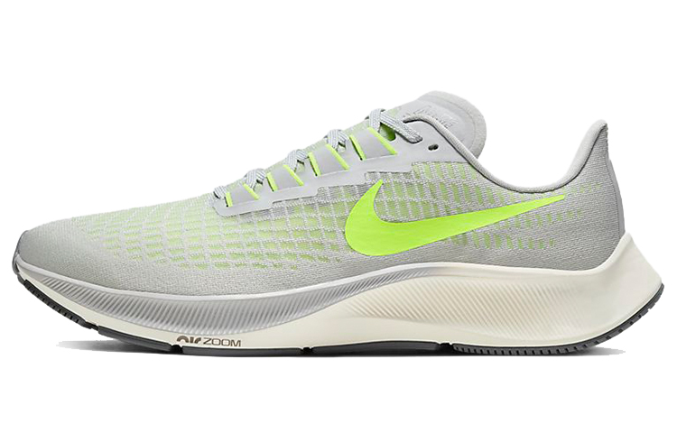 Nike Air Zoom Pegasus 37 Grey Fog Volt Smoke Grey Sail