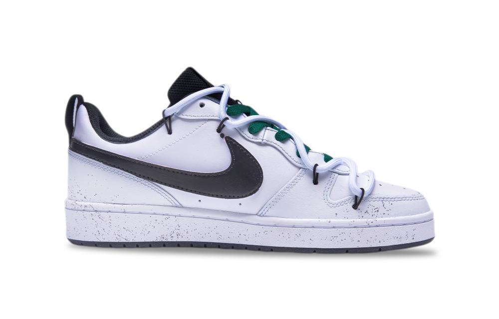 Nike Court Borough 2 Ink Bamboo Panda Non slip Lightweight Low top Skateboard Shoes Women's White Black Green купить в интернет-магазине Yoocart с быстрой доставкой по России.
