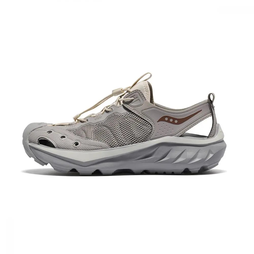 Saucony CRADLE MT Baby Cradles Breathable And Lightweight Low top Running Shoes Unisex Gray