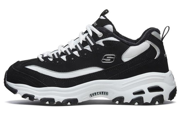 Skechers D'Lites 1.0 White/Black Women's