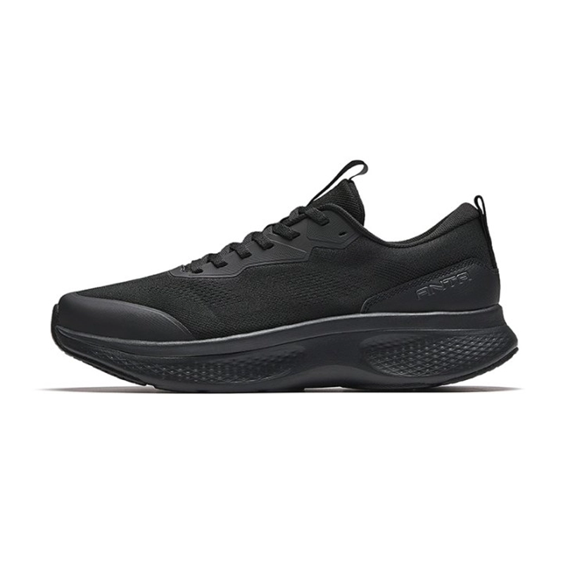 Anta Shenxing LITE Breathable Abrasion Resistant Cushioning Low top Walking Shoes Men's Basic Black