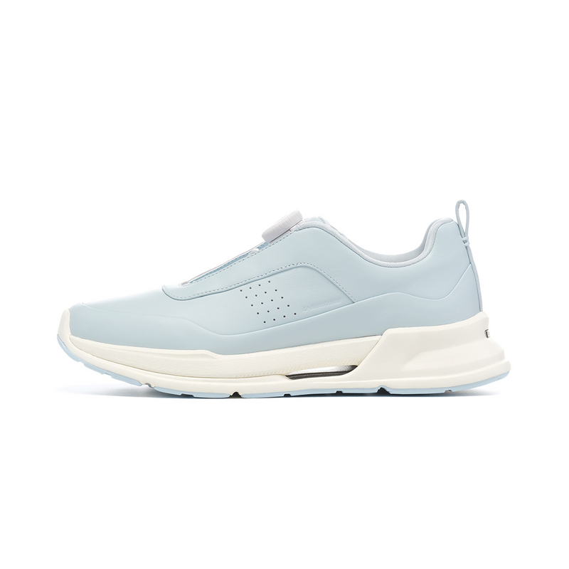 LI NING 1990 Du Xing Low Top Running Shoes Women's Light Belly Blue