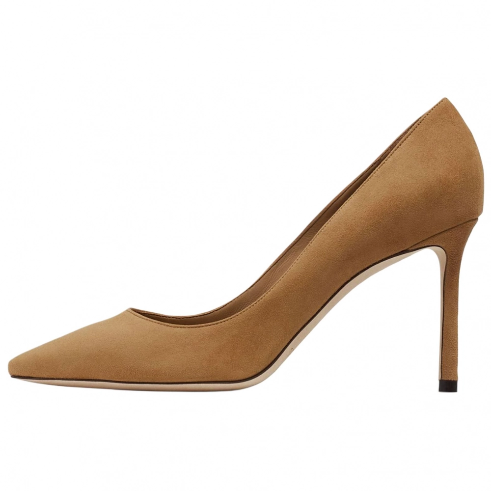 Jimmy Choo Slim Heel High Heels 8.5cm Women's Brown