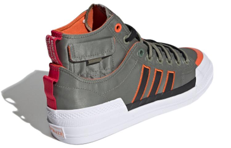 Adidas Nizza Hi Dl 'Green White Orange' купить в интернет-магазине Yoocart с быстрой доставкой по России.