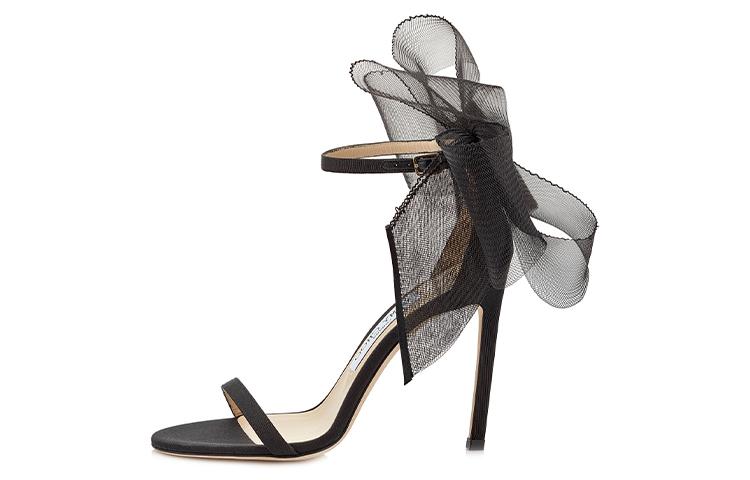 Jimmy Choo Aveline Bow Detail Sandals