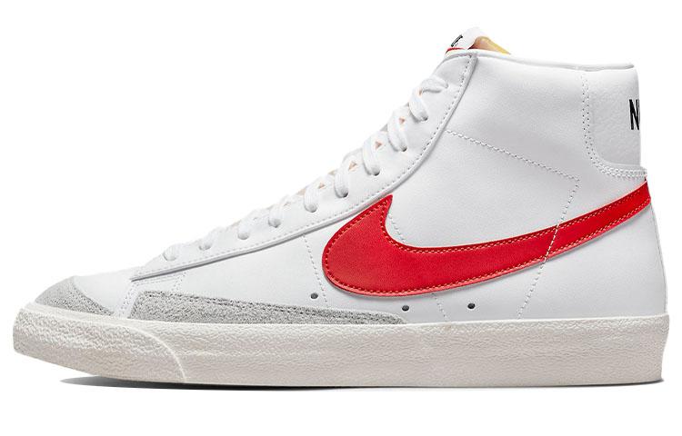 Nike Blazer Mid 77 Vintage Mismatched Swoosh Blue Red