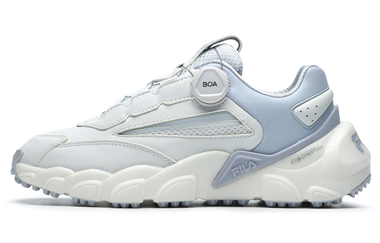 FILA SMASHER GF BOA Golf Shoes Women's Low-Top White Blue